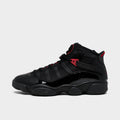 Men's Air Jordan 6 Rings Basketball Shoes - Black/Anthracite/Fire Red