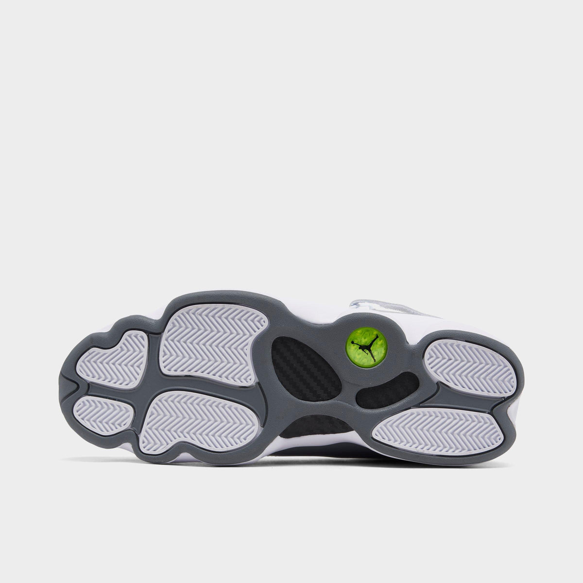 Men's Air Jordan 6 Rings Basketball Shoes - White/White/Cool Grey - view 6