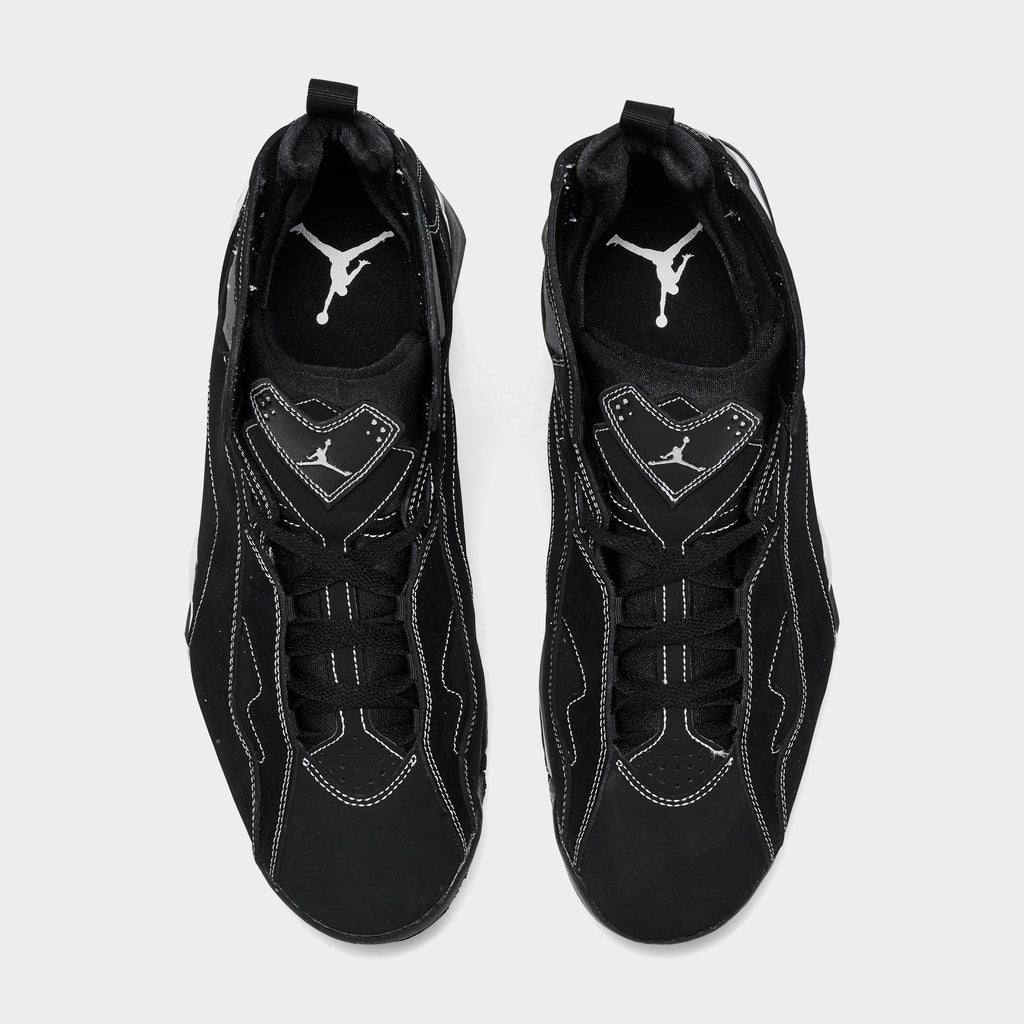 Men's Jordan True Flight Basketball Shoes - Black/Metallic Silver/Light Graphite - view 5
