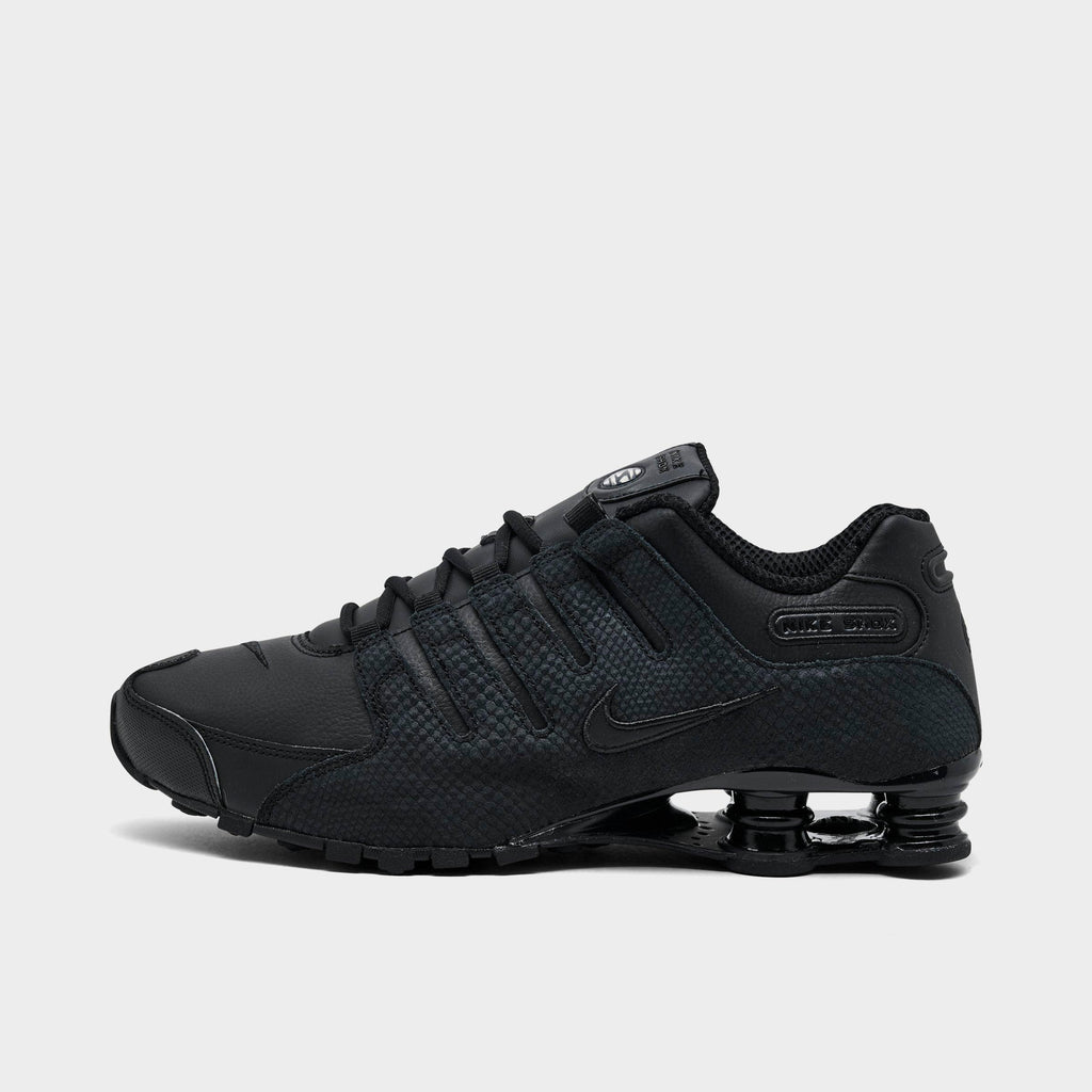 Men's Nike Shox NZ Casual Shoes - Black/Black/Black
