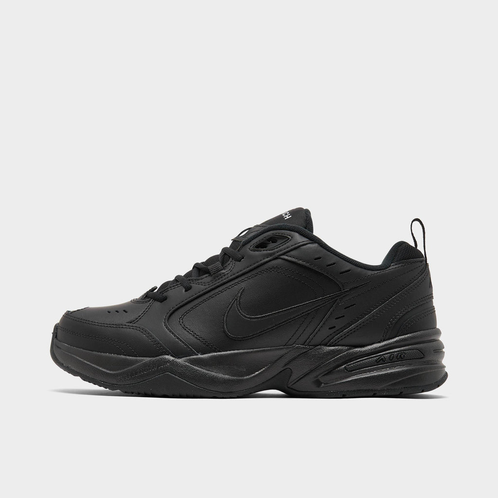 Men's Nike Air Monarch IV Casual Shoes - Black/Black
