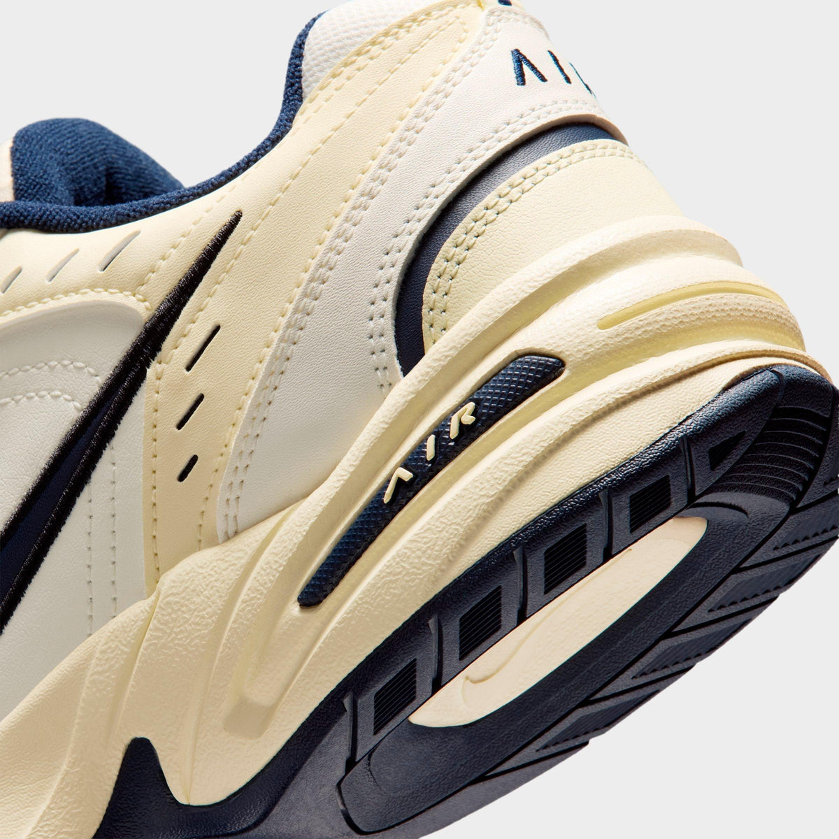 Men's Nike Air Monarch IV Casual Shoes - Coconut Milk/Sail/Black/Obsidian - view 3