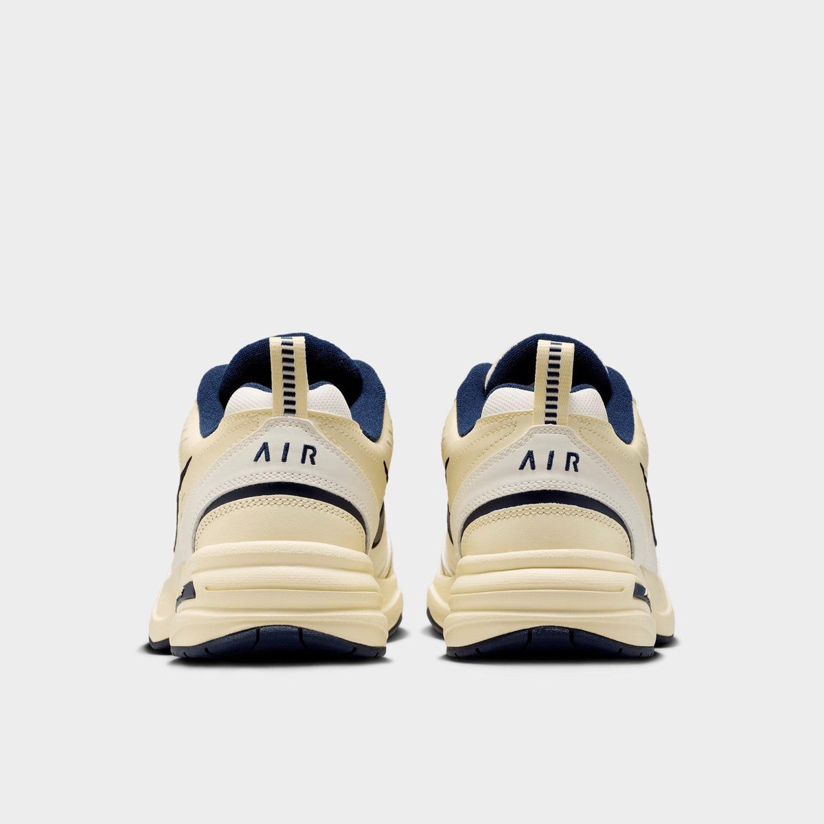 Men's Nike Air Monarch IV Casual Shoes - Coconut Milk/Sail/Black/Obsidian - view 4