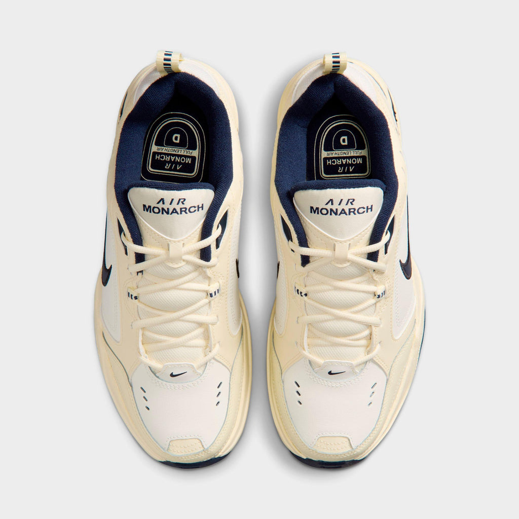 Men's Nike Air Monarch IV Casual Shoes - Coconut Milk/Sail/Black/Obsidian - view 5