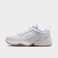 Men's Nike Air Monarch IV Casual Shoes - White/Indigo Storm/Gum Light Brown/White
