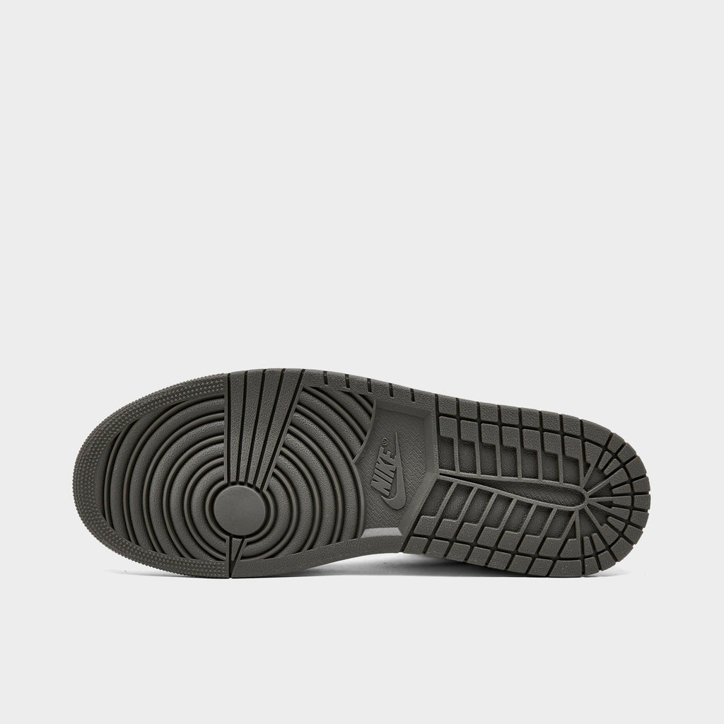 Men's Air Jordan Retro 1 Low Casual Shoes - Olive Grey/Summit White/Pale Ivory/Enigma Stone - view 6