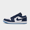 Men's Air Jordan Retro 1 Low Casual Shoes - Midnight Navy/University Blue