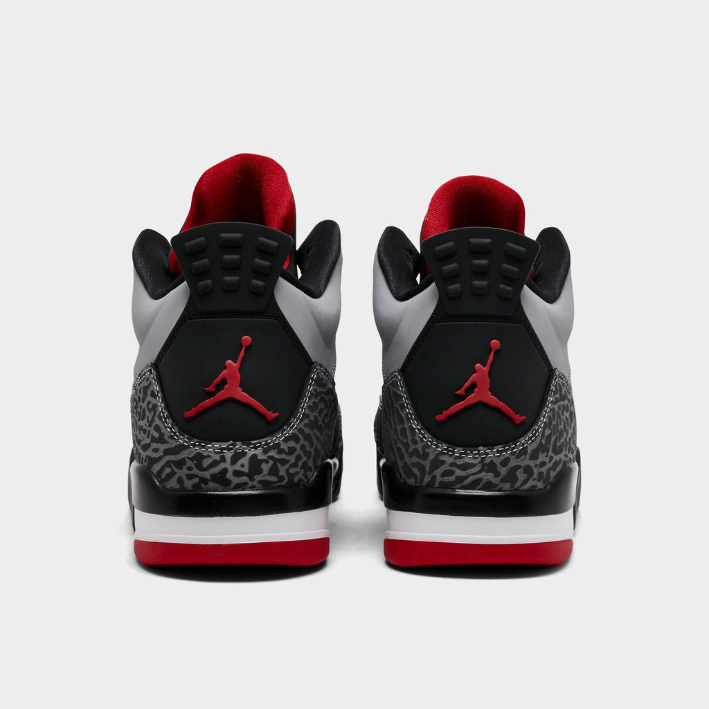 Men's Air Jordan Son of Mars Low Casual Shoes - Cement Grey/Black/Fire Red/White - view 4