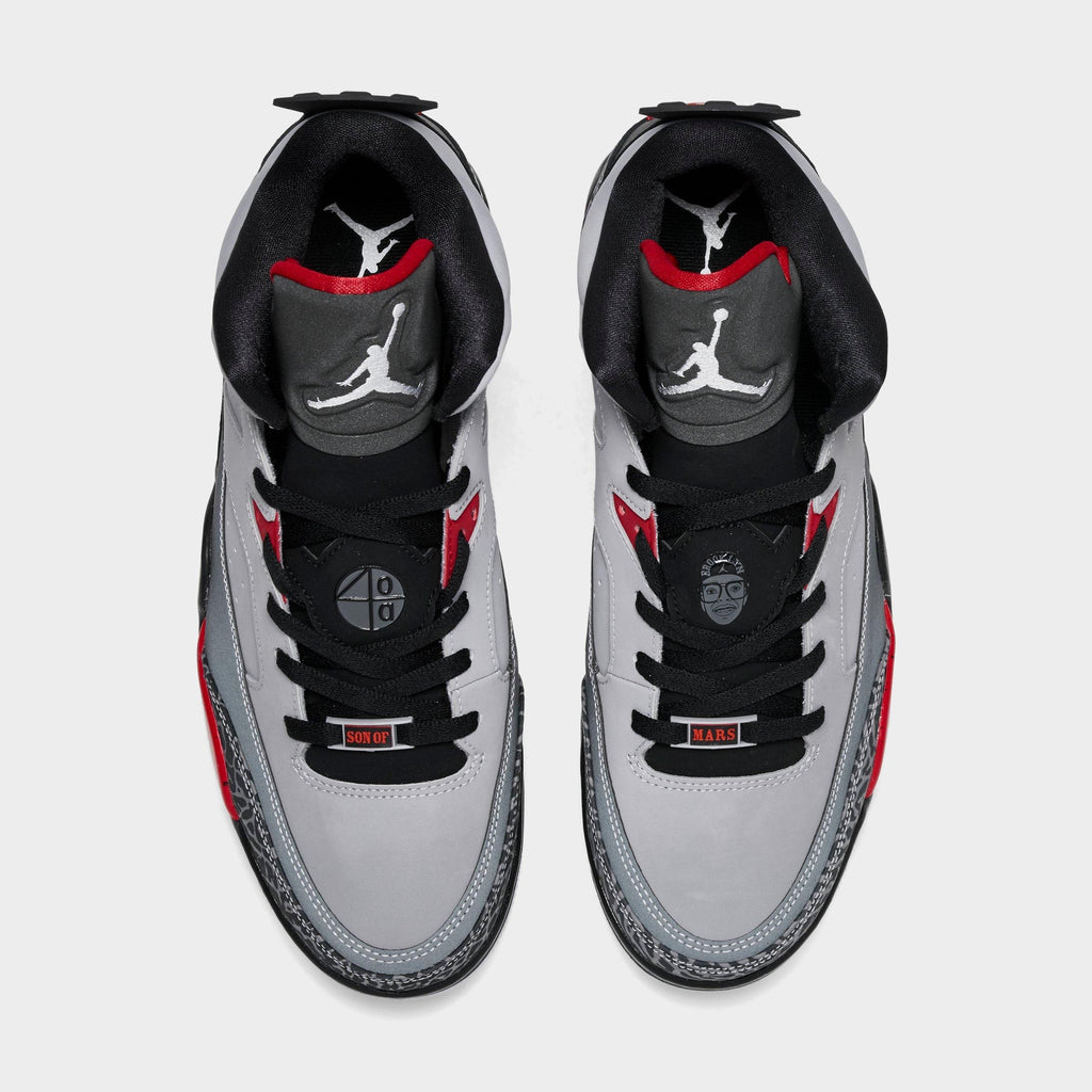 Men's Air Jordan Son of Mars Low Casual Shoes - Cement Grey/Black/Fire Red/White - view 5