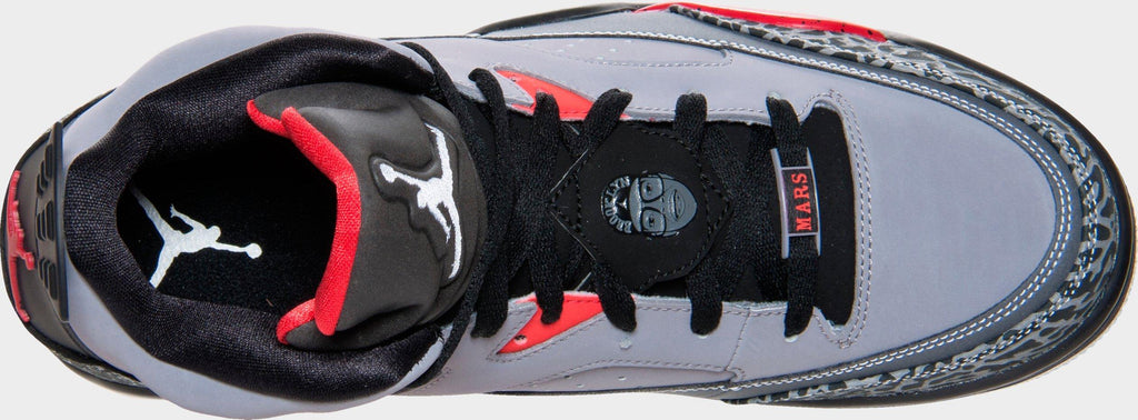 Men's Air Jordan Son of Mars Low Casual Shoes - Cement Grey/Black/Fire Red/White - view 7