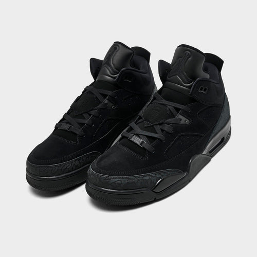 Men's Air Jordan Son of Mars Low Casual Shoes - Black/Black/Dark Smoke Grey - view 2