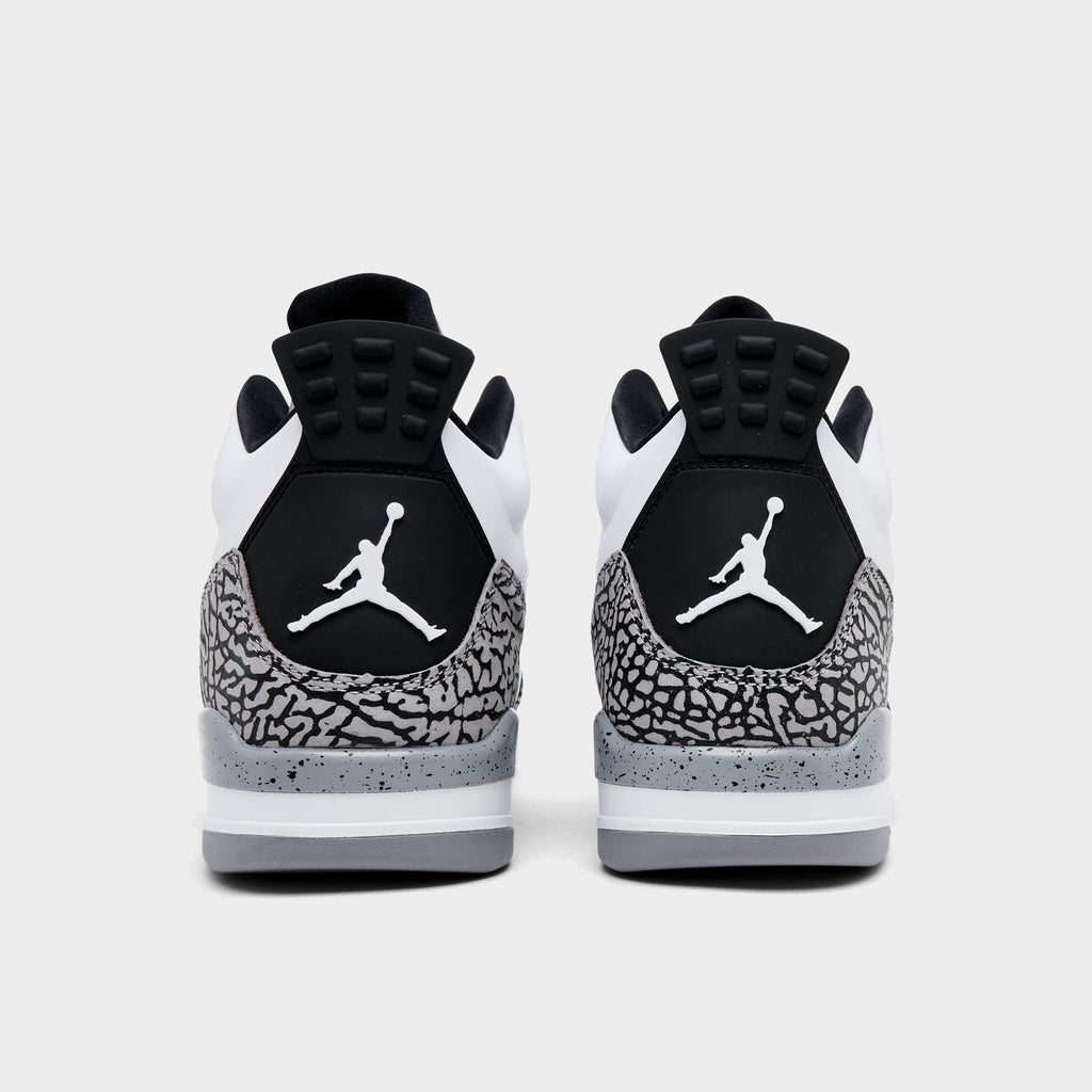 Men's Air Jordan Son of Mars Low Casual Shoes - White/Black/Cement Grey/Gym Red - view 4