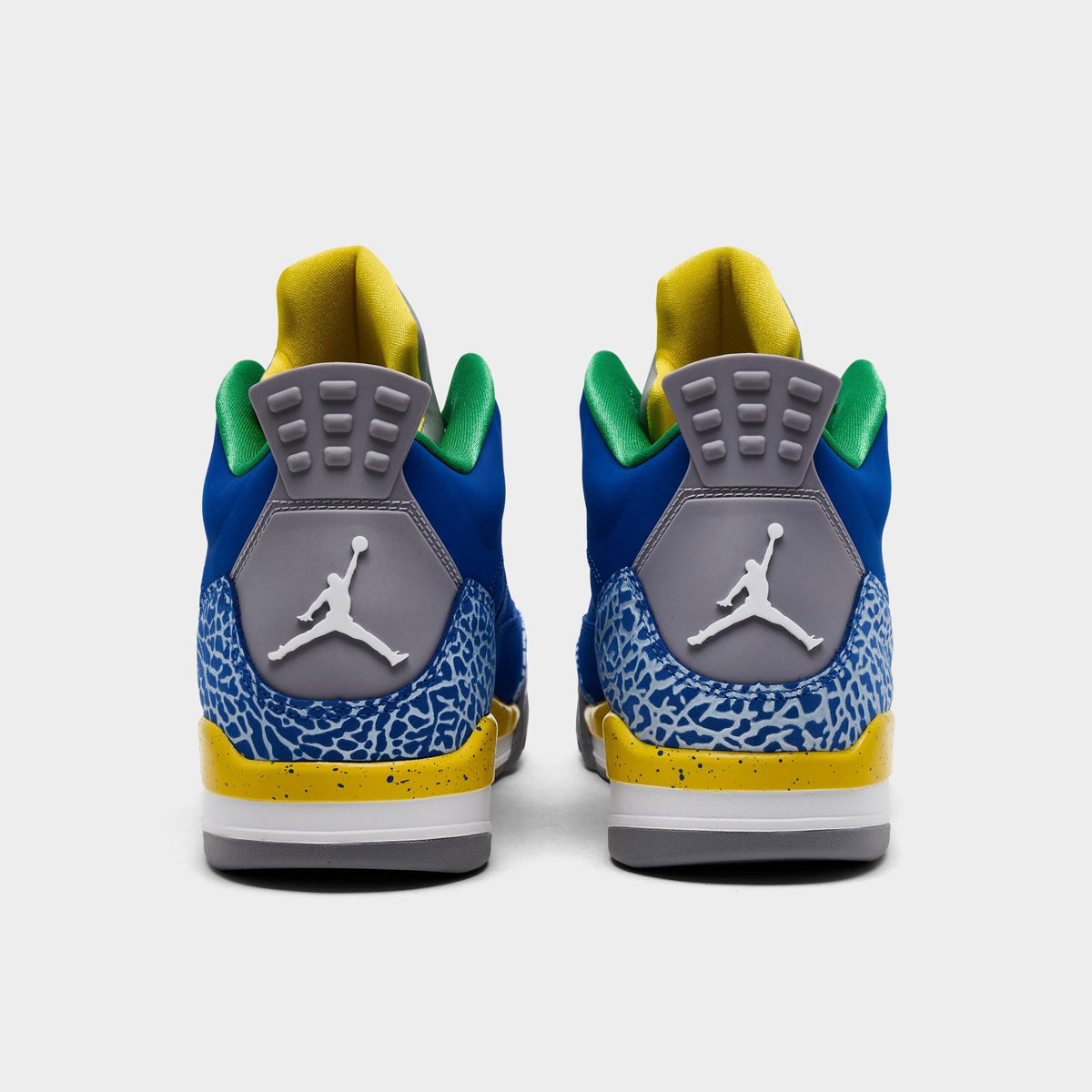 Men's Air Jordan Son of Mars Low Casual Shoes - Game Royal/Tour Yellow/Cement Grey/White - view 4