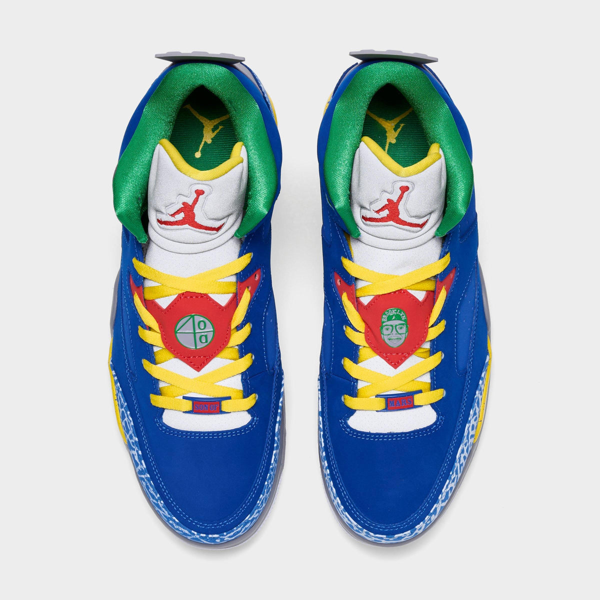 Men's Air Jordan Son of Mars Low Casual Shoes - Game Royal/Tour Yellow/Cement Grey/White - view 5