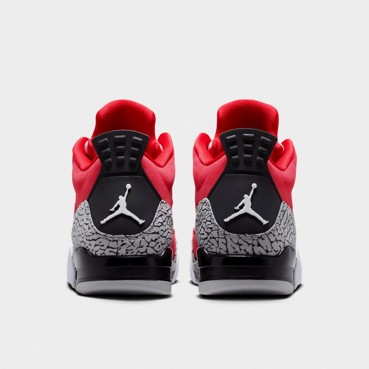 Men's Air Jordan Son of Mars Low Casual Shoes - Fire Red/Grey Mist/White/Black - view 4