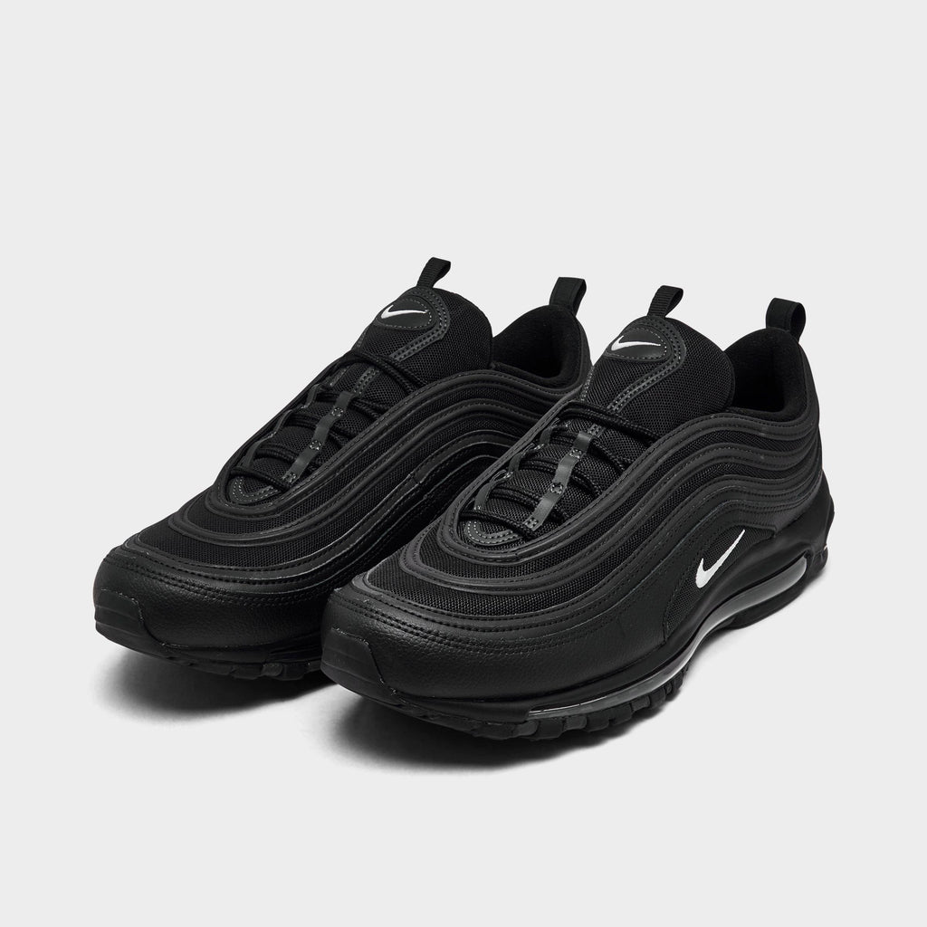 Men's Nike Air Max 97 Casual Shoes - Black/Anthracite/White - view 2