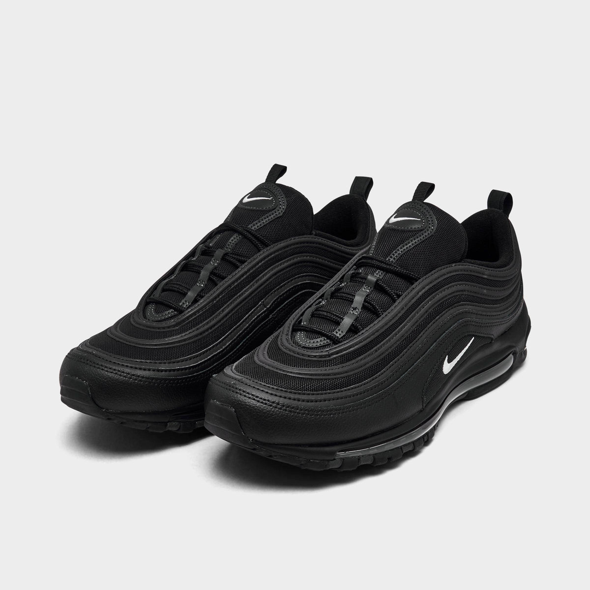Men's Nike Air Max 97 Casual Shoes - Black/Anthracite/White - view 2