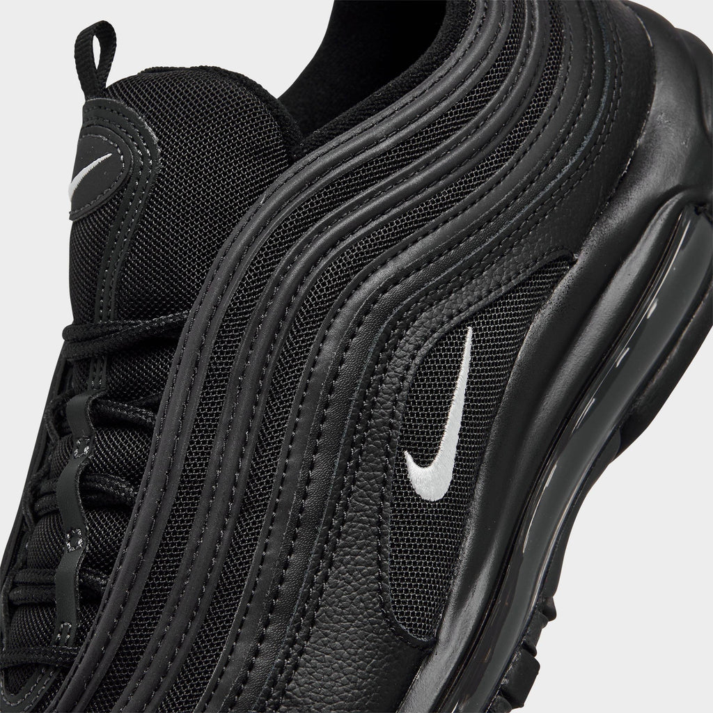 Men's Nike Air Max 97 Casual Shoes - Black/Anthracite/White - view 3