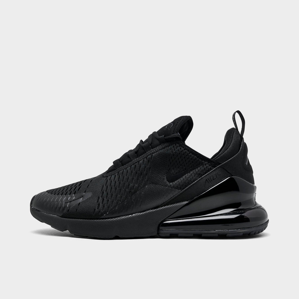Men's Nike Air Max 270 Casual Shoes - Black/Black/Black
