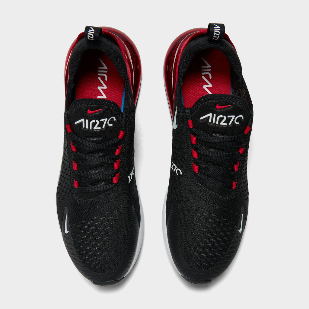 Men's Nike Air Max 270 Casual Shoes - Black/University Red/Anthracite/White - view 5