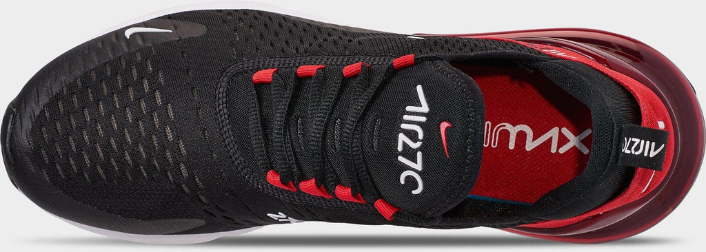Men's Nike Air Max 270 Casual Shoes - Black/University Red/Anthracite/White - view 7
