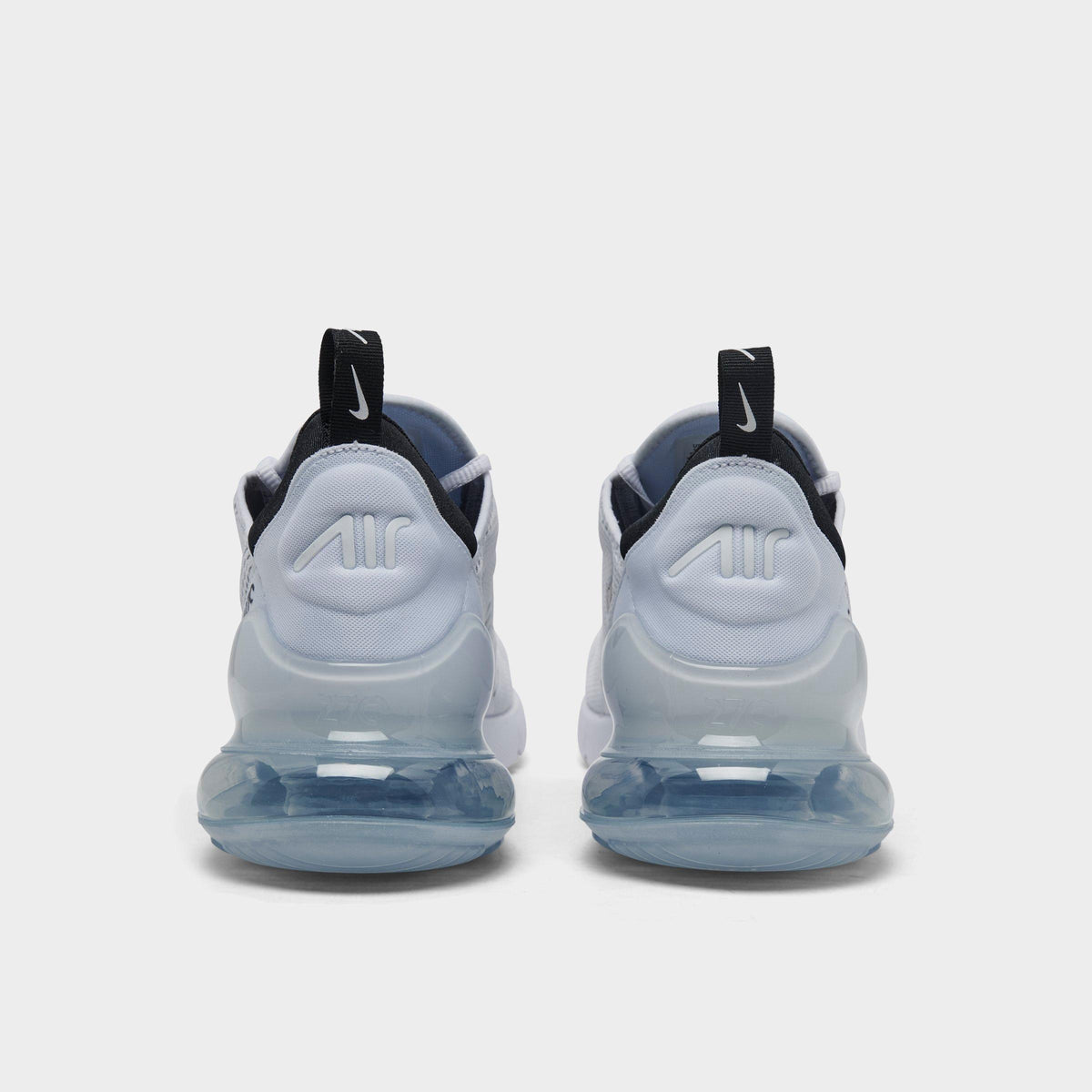 Men's Nike Air Max 270 Casual Shoes - White/Black/White - view 4