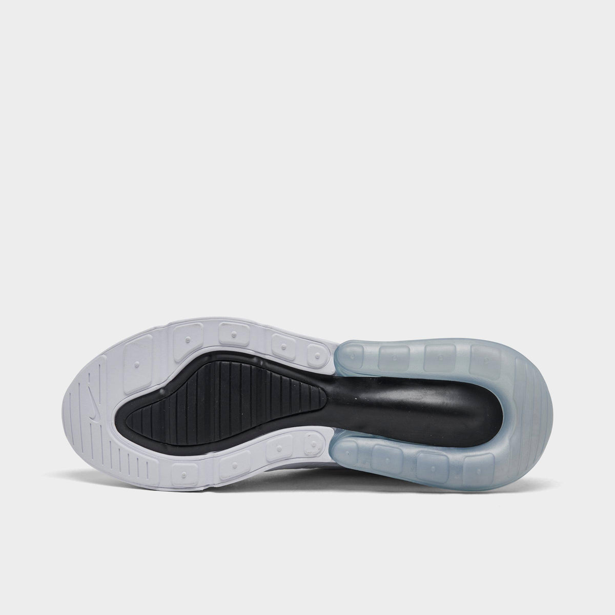 Men's Nike Air Max 270 Casual Shoes - White/Black/White - view 6