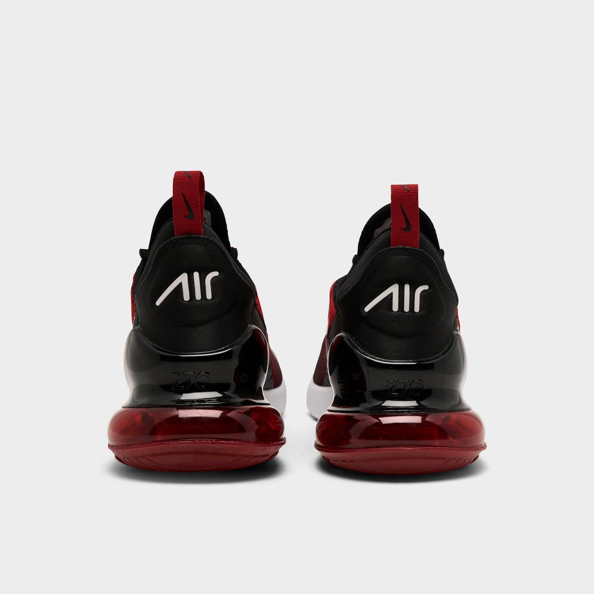 Men's Nike Air Max 270 Casual Shoes - Gym Red/White/Black - view 4