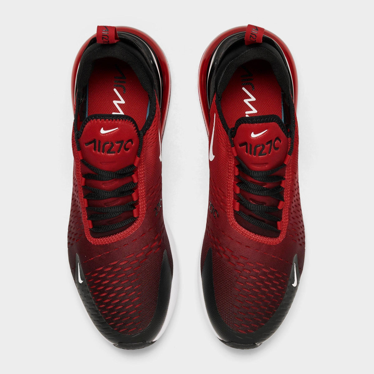 Men's Nike Air Max 270 Casual Shoes - Gym Red/White/Black - view 5