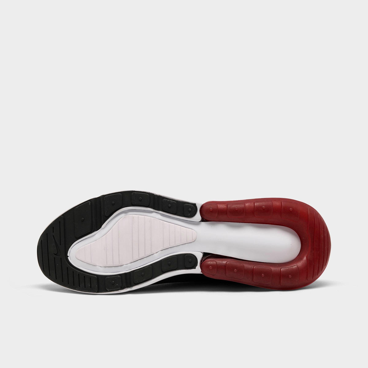 Men's Nike Air Max 270 Casual Shoes - Gym Red/White/Black - view 6