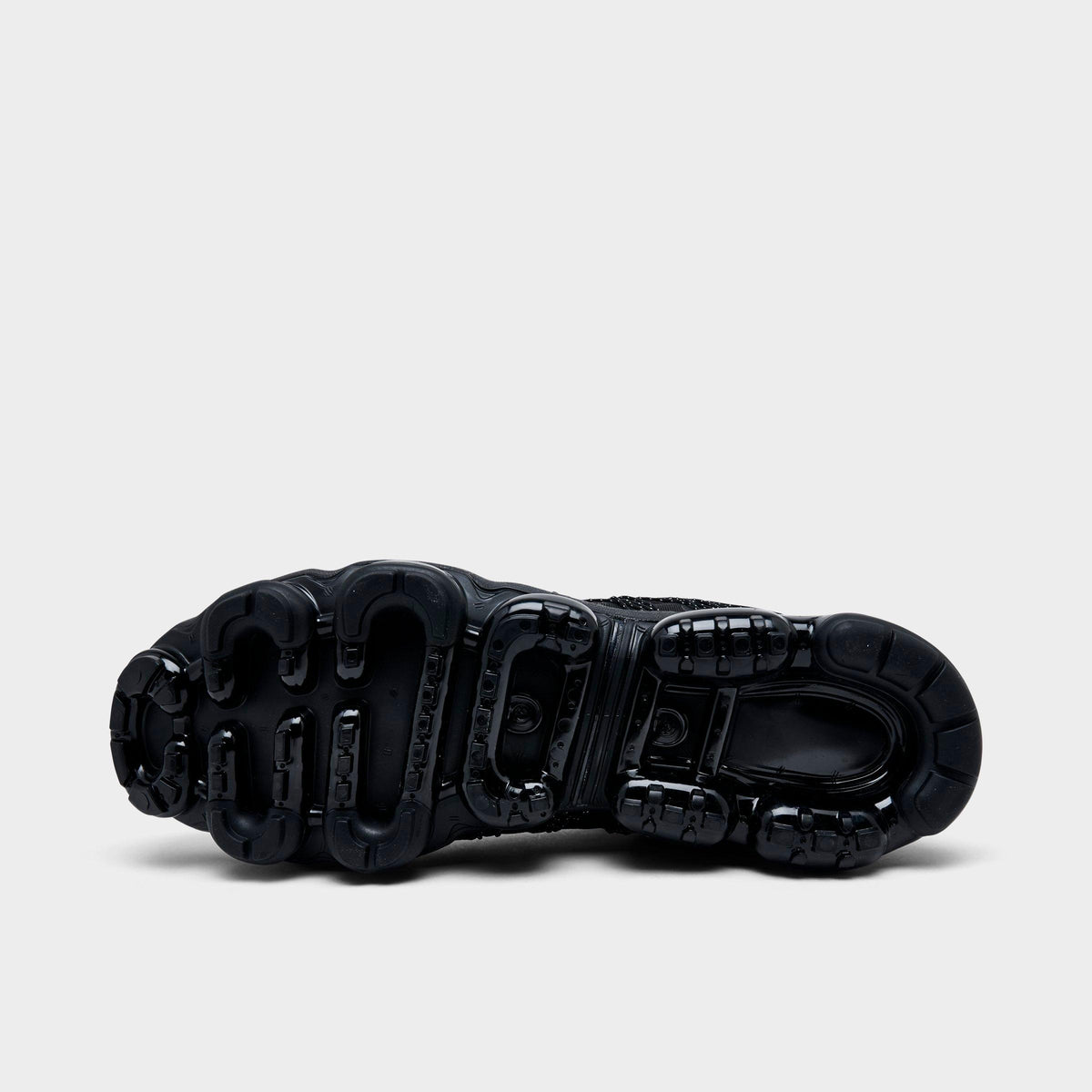 Men's Nike Air VaporMax Run Utility Running Shoes - Black/Reflective Silver/Black/Black - view 6