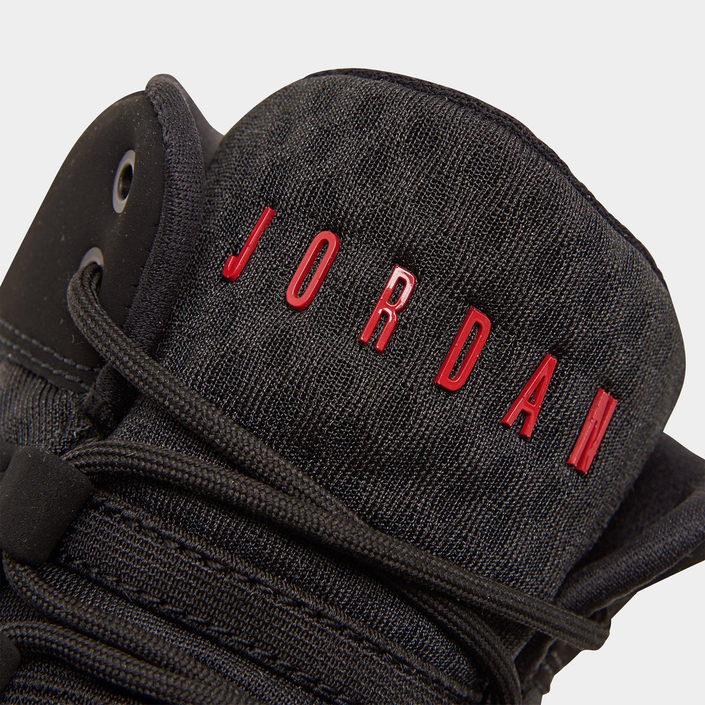 Men's Jordan Max Aura Casual Shoes - Black/Black/Gym Red/White - view 3