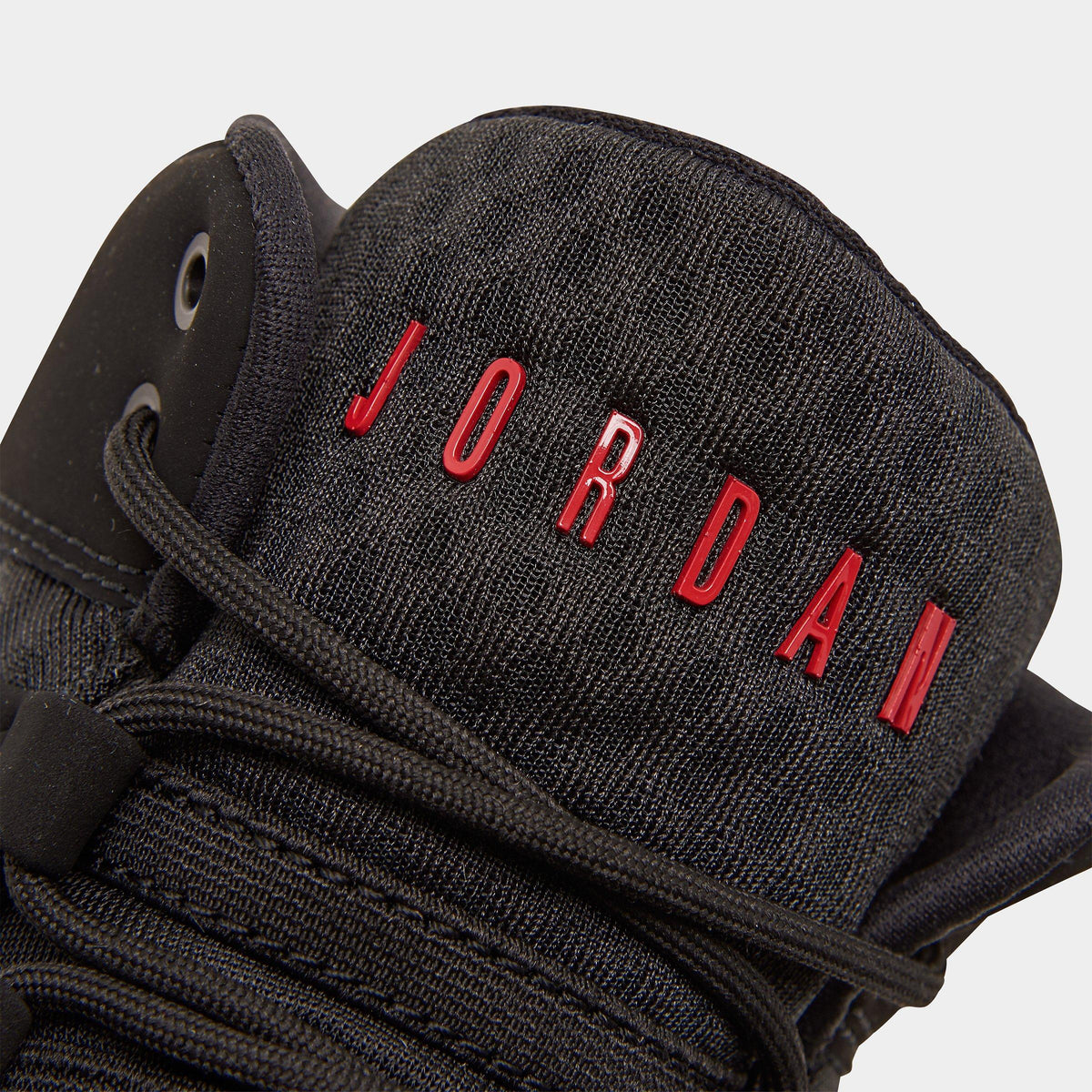 Men's Jordan Max Aura Casual Shoes - Black/Black/Gym Red/White - view 3