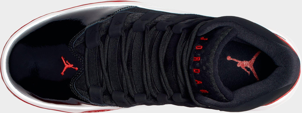 Men's Jordan Max Aura Casual Shoes - Black/Black/Gym Red/White - view 7