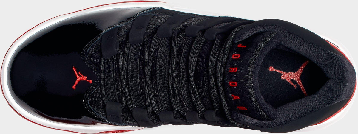 Men's Jordan Max Aura Casual Shoes - Black/Black/Gym Red/White - view 7