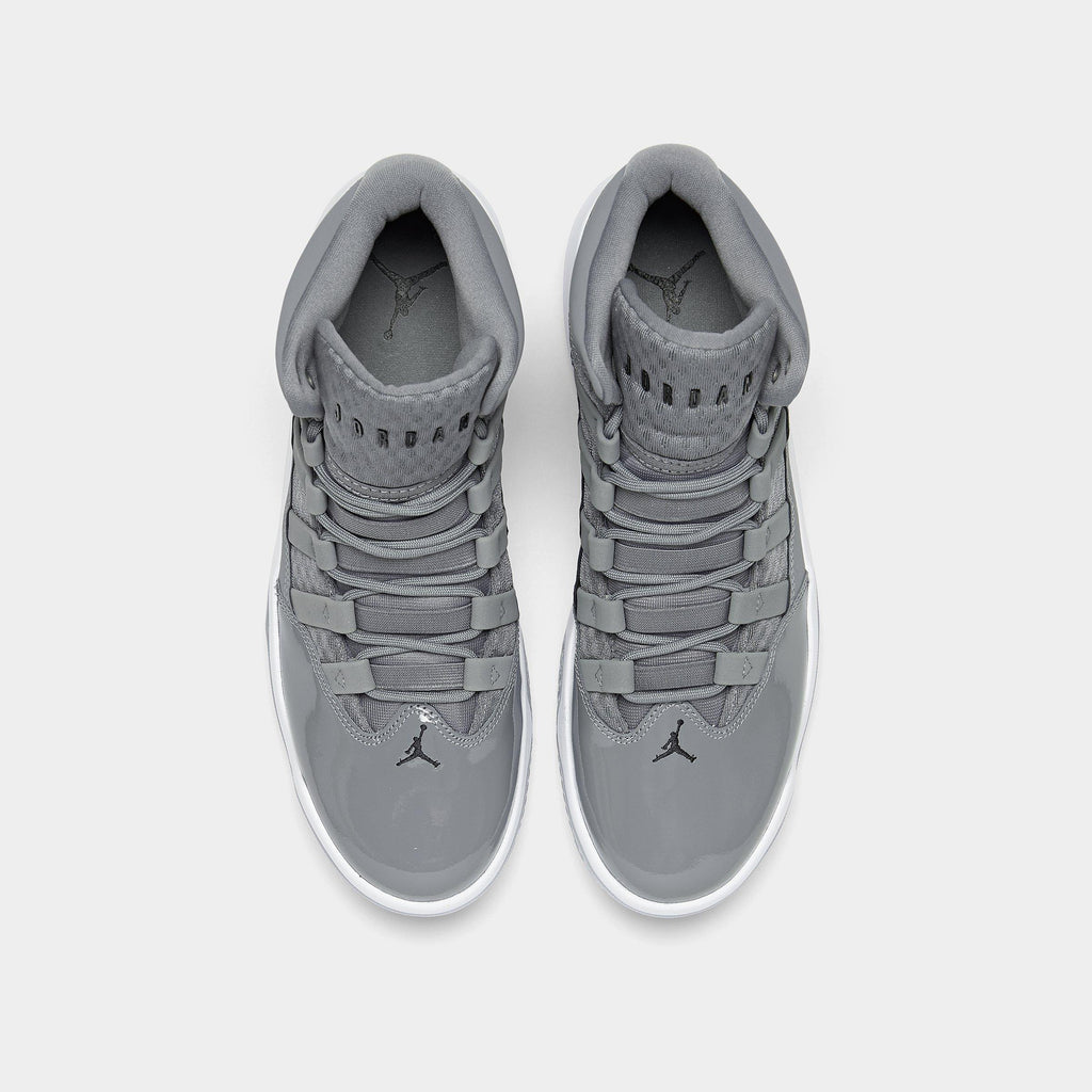 Men's Jordan Max Aura Casual Shoes - Cool Grey/Black/White/Clear - view 5