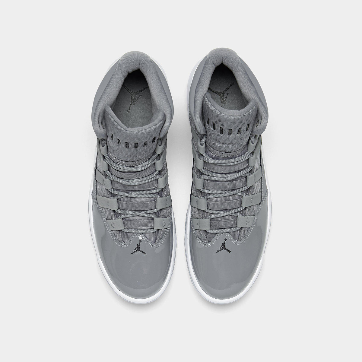 Men's Jordan Max Aura Casual Shoes - Cool Grey/Black/White/Clear - view 5