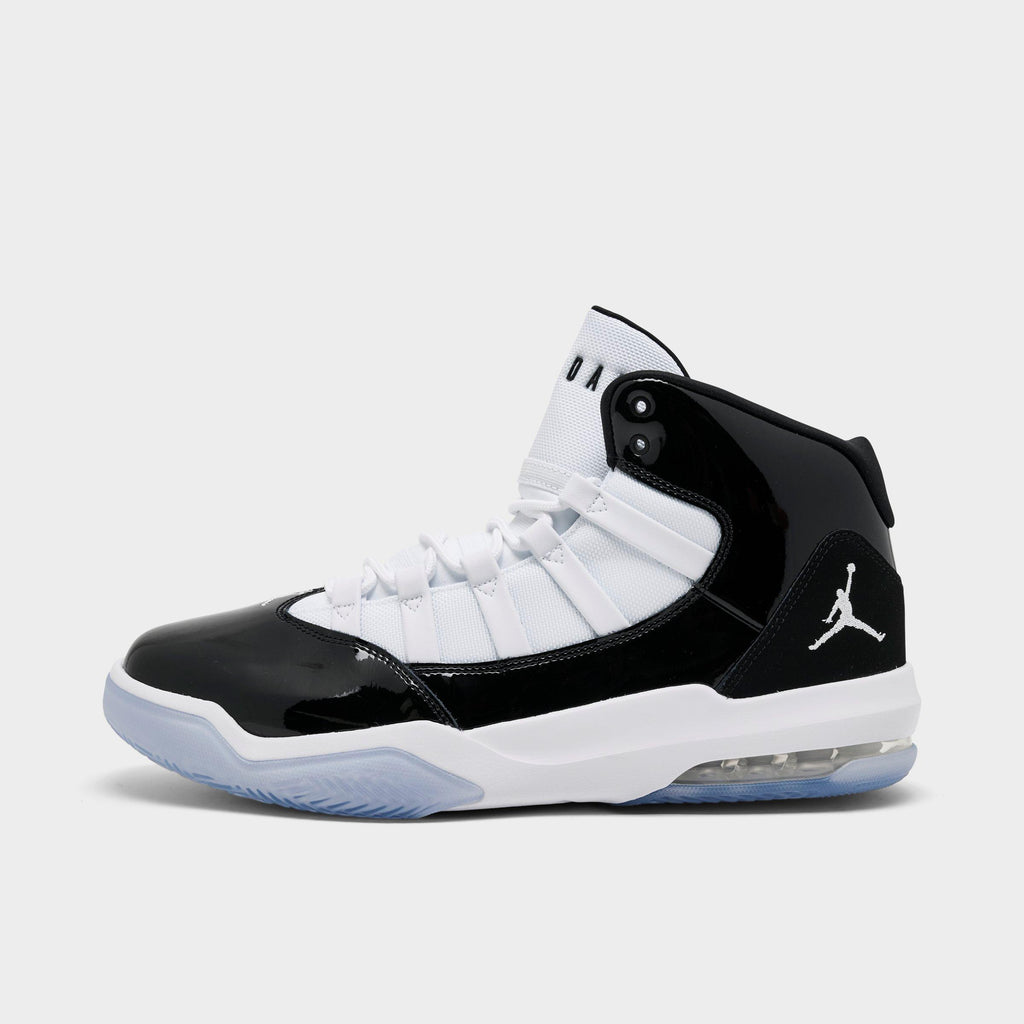 Men's Jordan Max Aura Casual Shoes - Black/White