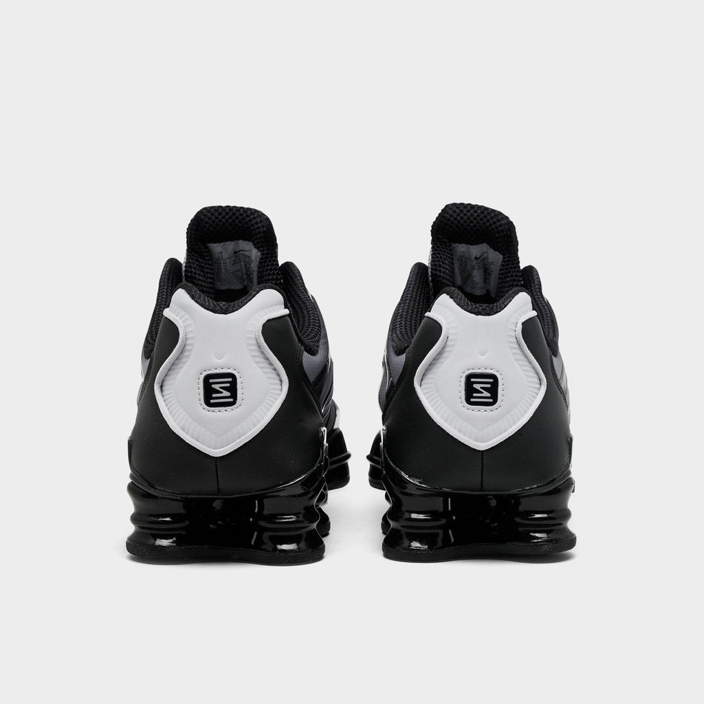 Men's Nike Shox TL Casual Shoes - Black/Pure Platinum/White - view 4