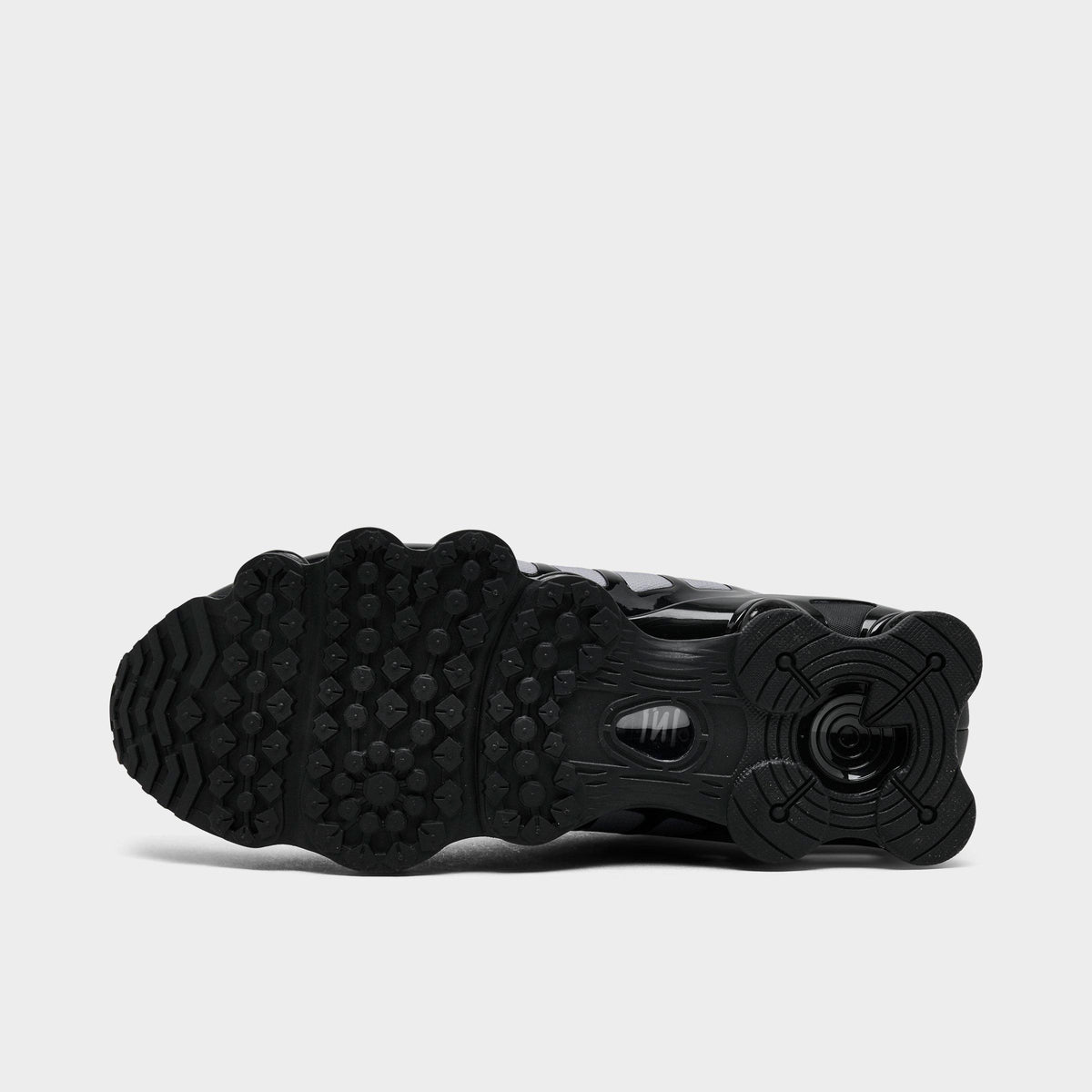 Men's Nike Shox TL Casual Shoes - Black/Pure Platinum/White - view 6
