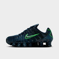 Men's Nike Shox TL Casual Shoes - Thunder Blue/Obsidian/Green Strike/Black