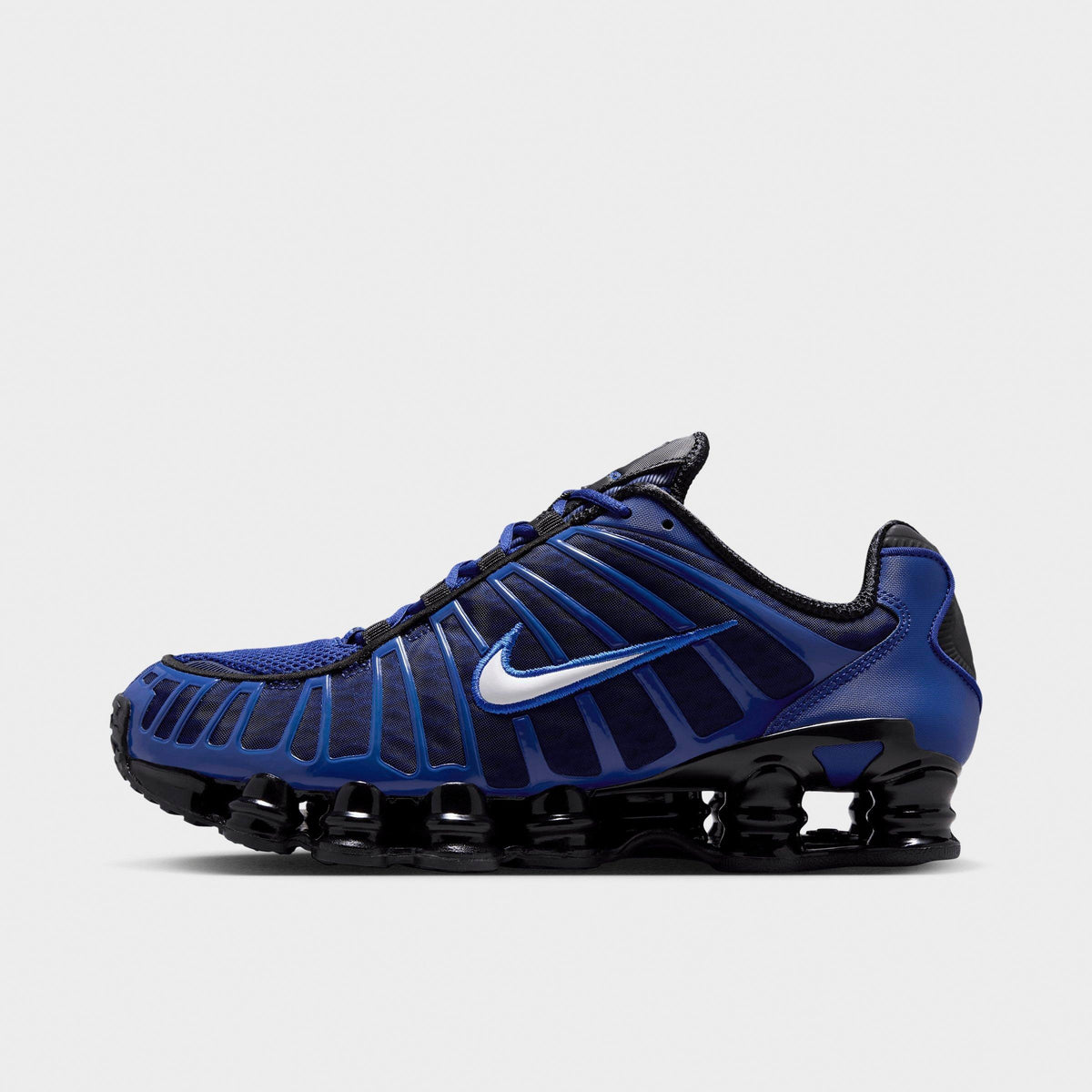 Men's Nike Shox TL Casual Shoes - Deep Royal Blue/Black/Racer Blue/White