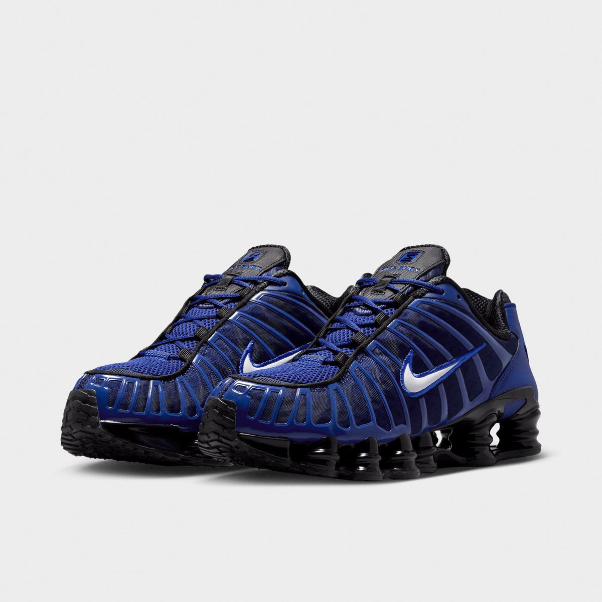Men's Nike Shox TL Casual Shoes - Deep Royal Blue/Black/Racer Blue/White - view 2