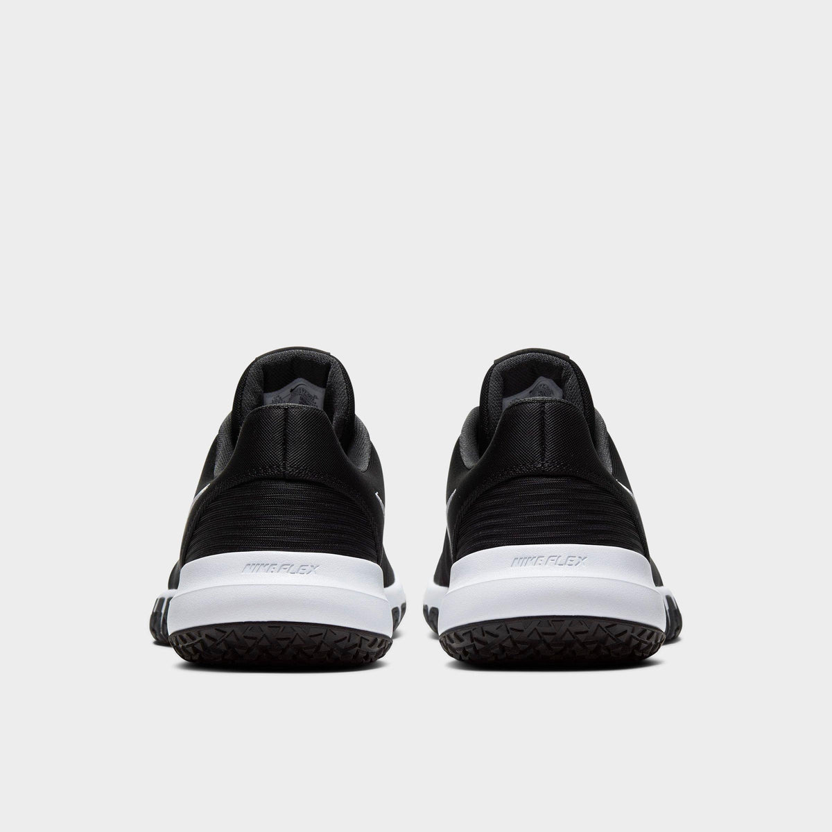 Men's Nike Flex Control 4 Training Shoes - Black/Dark Smoke Grey/Smoke Grey/White - view 4