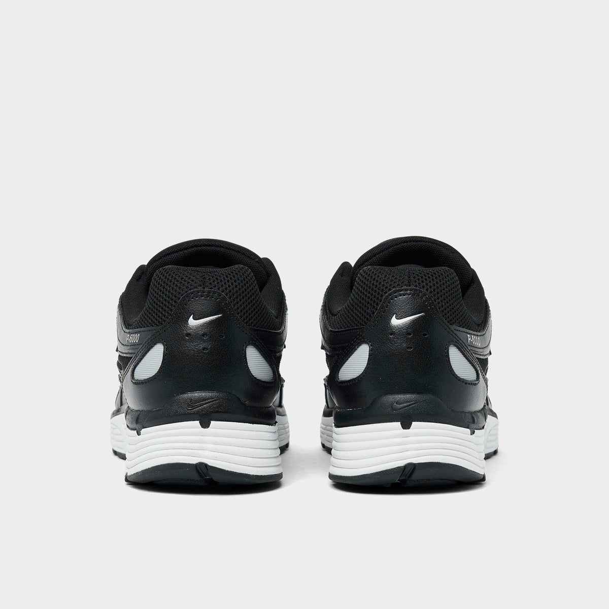 Men's Nike P-6000 Casual Shoes - Black/White/Metallic Silver/Black - view 4
