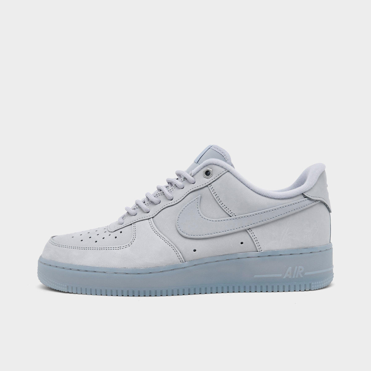 Men's Nike Air Force 1 '07 WB Casual Shoes - Wolf Grey/Black/Wolf Grey