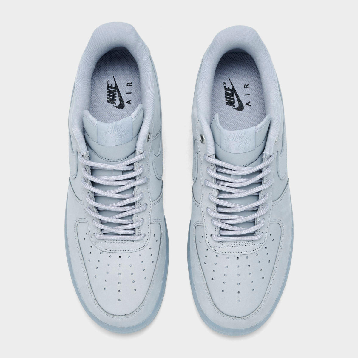 Men's Nike Air Force 1 '07 WB Casual Shoes - Wolf Grey/Black/Wolf Grey - view 5