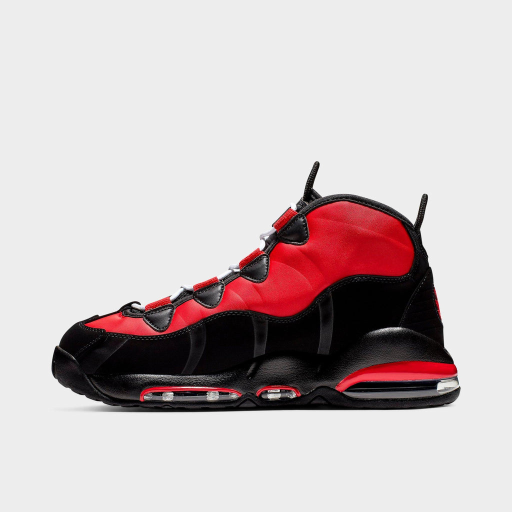 Men's Nike Air Max Uptempo '95 Basketball Shoes - Varsity Red/Black/White - view 3