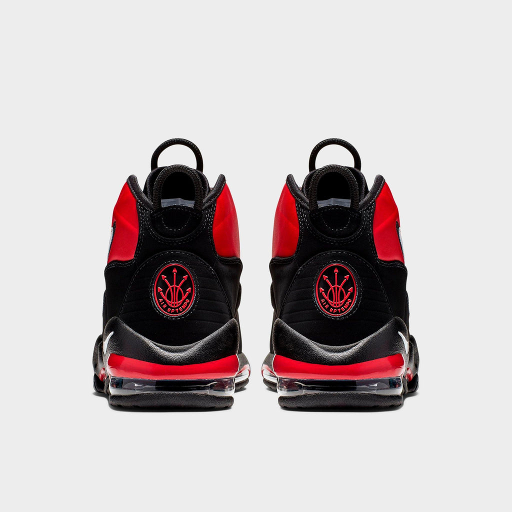 Men's Nike Air Max Uptempo '95 Basketball Shoes - Varsity Red/Black/White - view 4