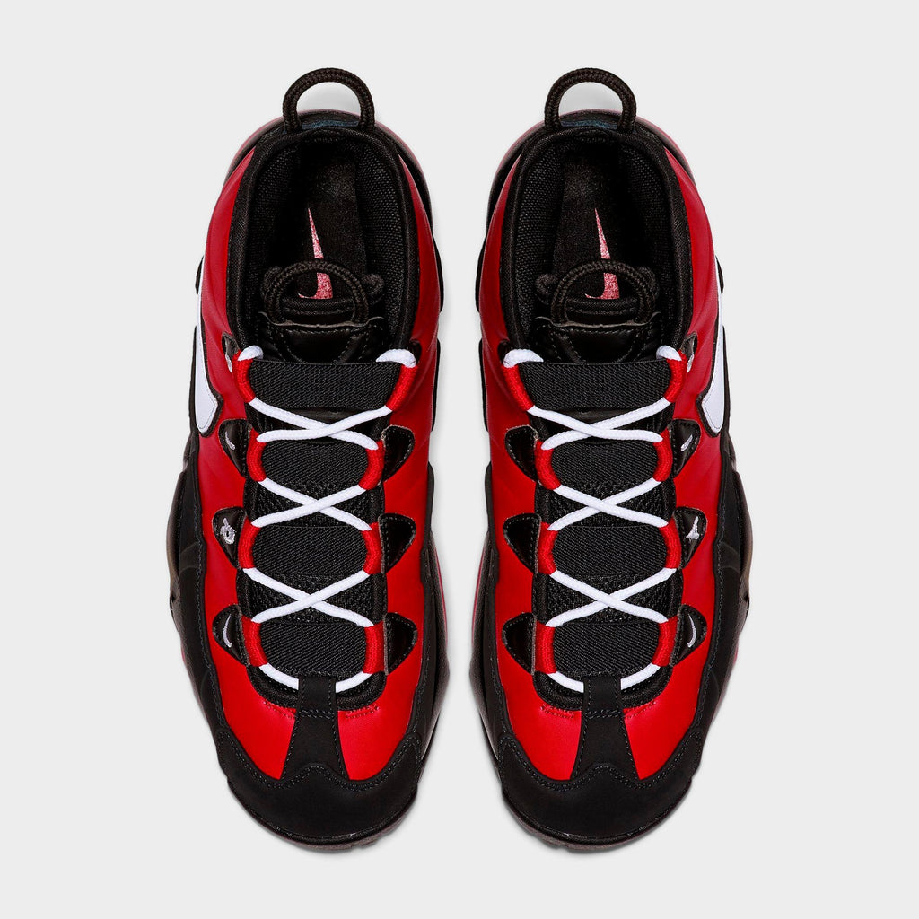 Men's Nike Air Max Uptempo '95 Basketball Shoes - Varsity Red/Black/White - view 5